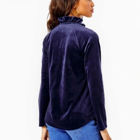 Lilly Pulitzer Skipper Ruffle Popover NWOT - Picture 2 of 10